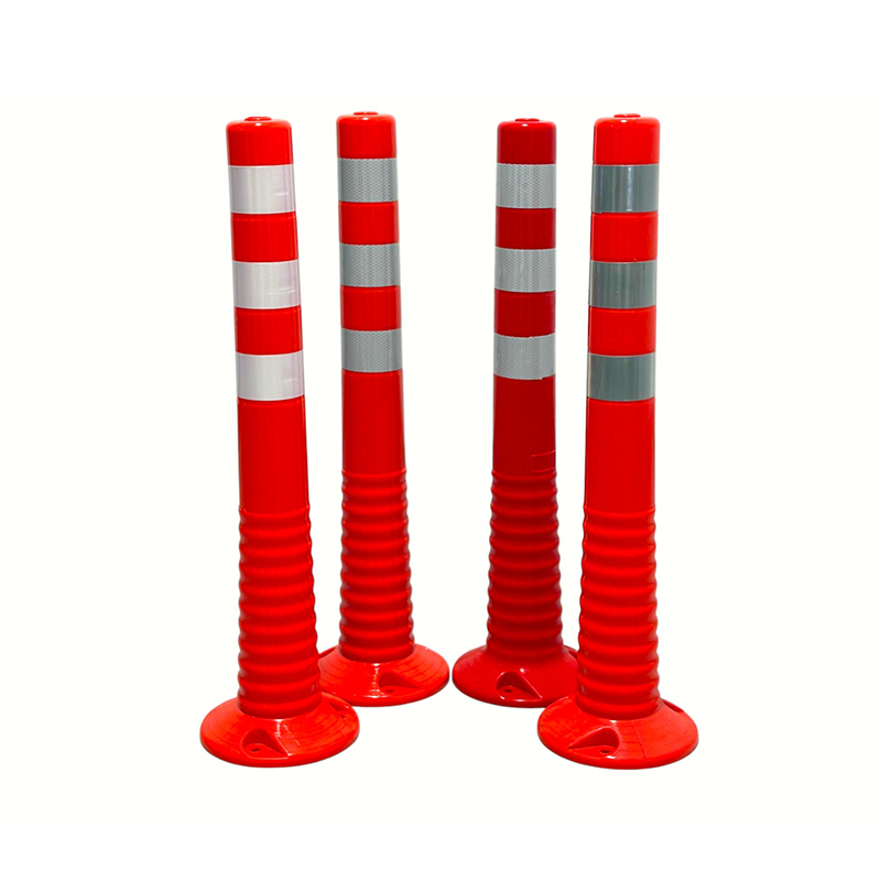 Heavy Duty fleksibel TPU-varselstolpe med mikroprismatisk reflekterende belegg