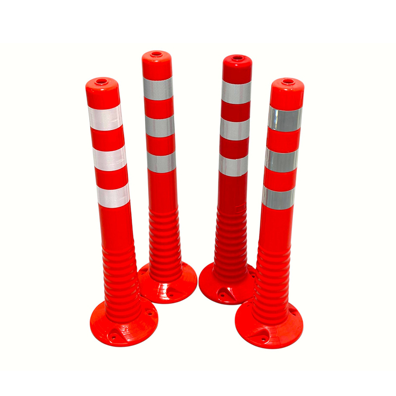 Heavy Duty fleksibel TPU-varselstolpe med mikroprismatisk reflekterende belegg