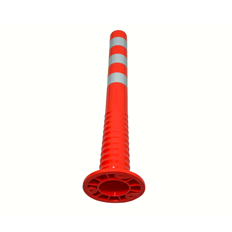 Heavy Duty fleksibel TPU-varselstolpe med mikroprismatisk reflekterende belegg