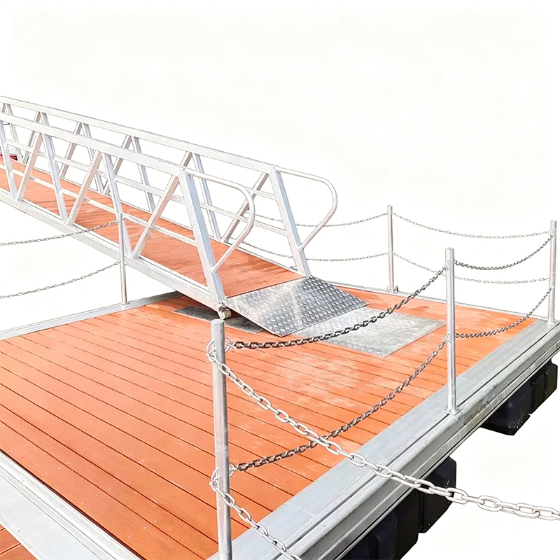 WPC Floating Dock Decking