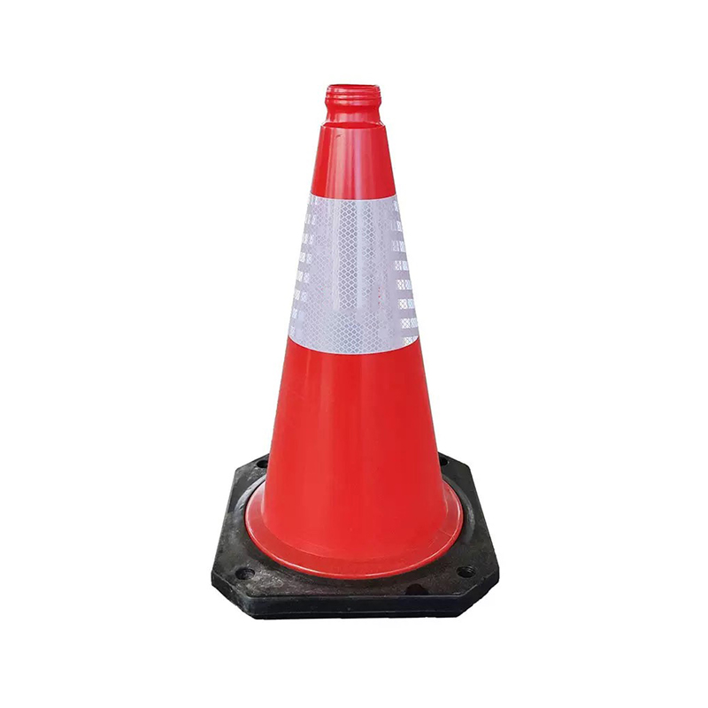 Integrert HDPE Plastic Traffic Cone med topphåndtakshull