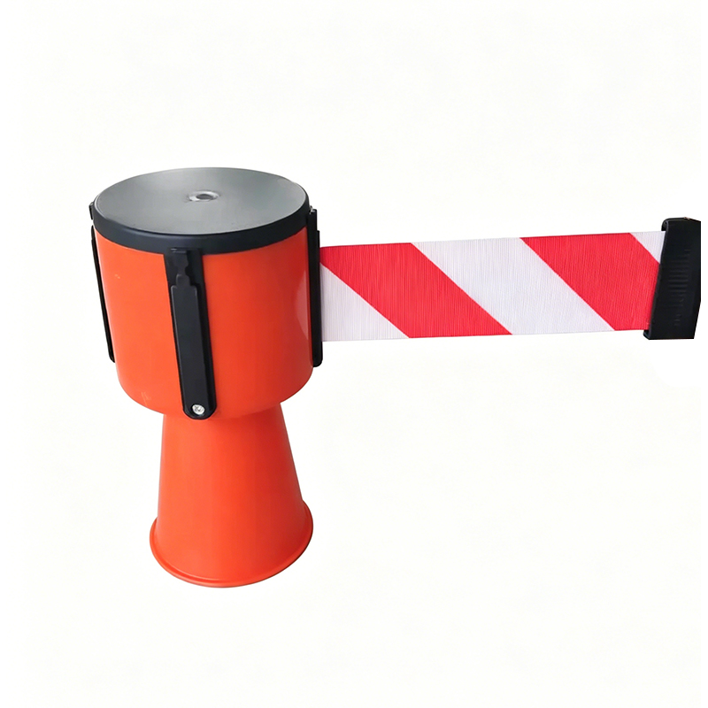 Cone-Top uttrekkbar beltebarriere med 4-veis tilkobling