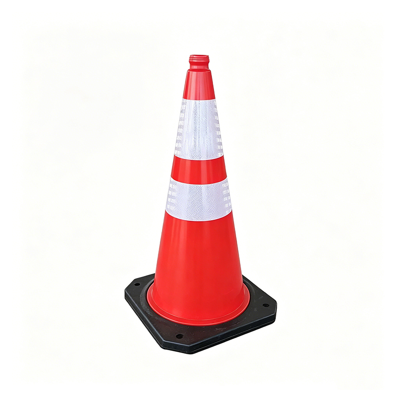 Integrert HDPE Plastic Traffic Cone med topphåndtakshull