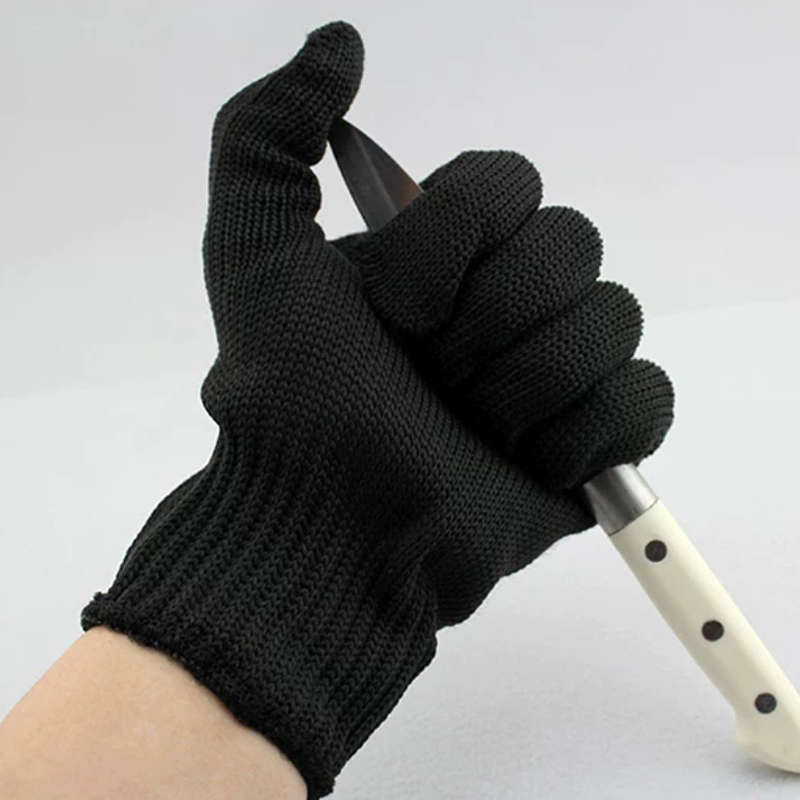 Rustfritt stål Wire Mesh Anti Cutting sikkerhetshansker