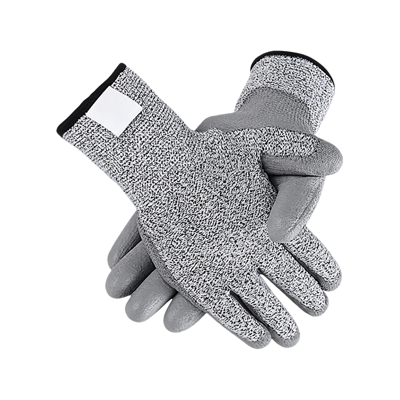 Anti Cutting dyppet PU hansker
