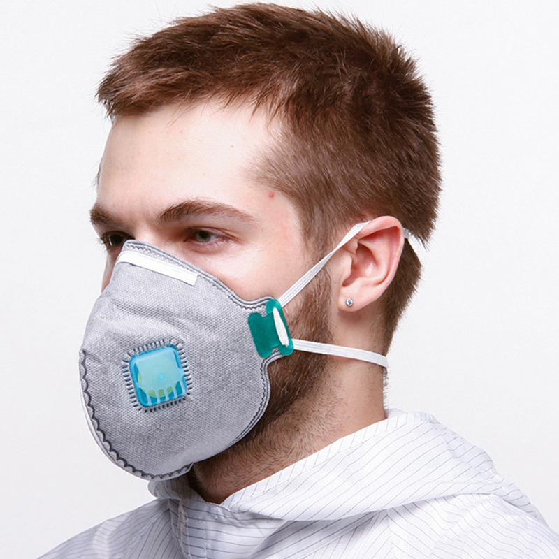 KN95 Activated Carbon Dust Non-woven Stoffmaske