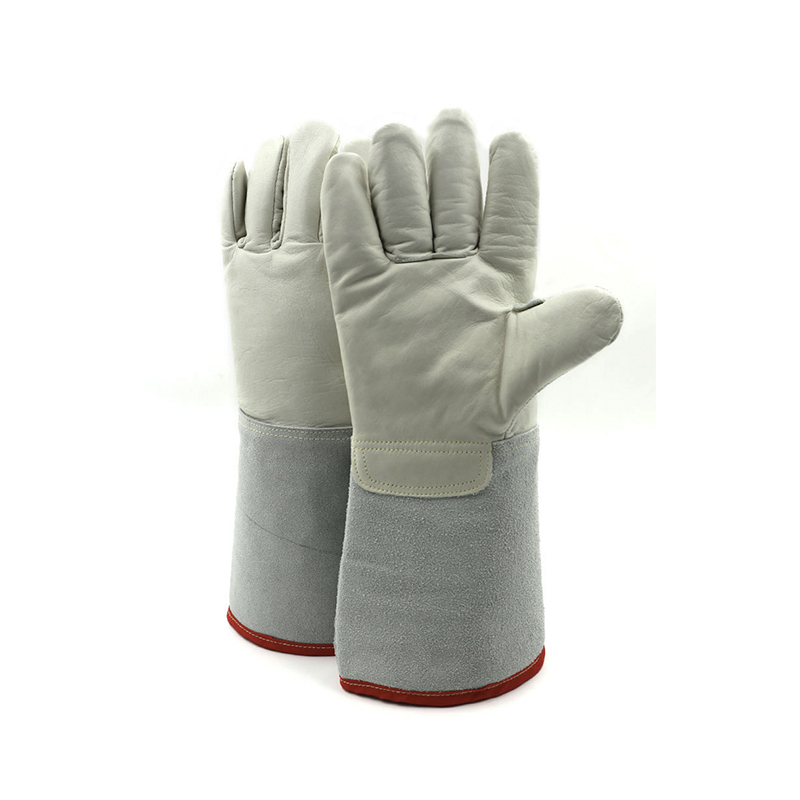 -150 ° C cryo gloves with cowhide