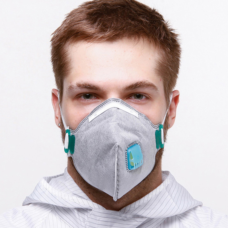KN95 Activated Carbon Dust Non-woven Stoffmaske