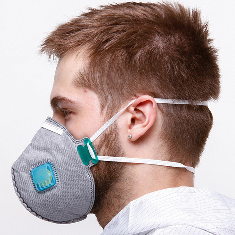 KN95 Activated Carbon Dust Non-woven Stoffmaske