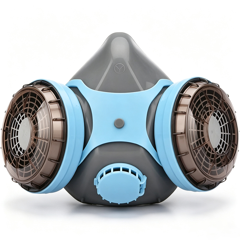 Ikke-drevet luftrensende silikonrespirator av matkvalitet