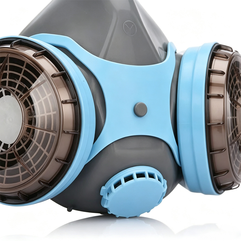 Ikke-drevet luftrensende silikonrespirator av matkvalitet