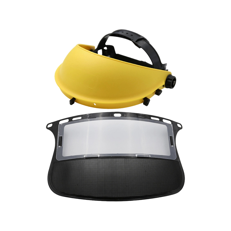 Dual-Shield PVC og Mesh Sikkerhetsvisir for skogbruk og klipping