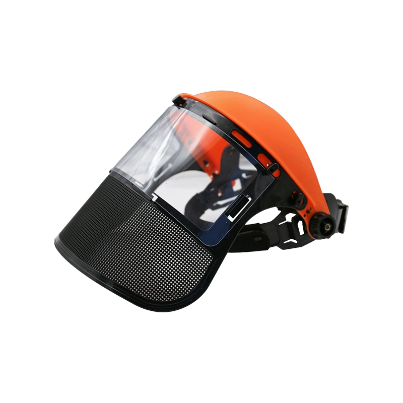 Dual-Shield PVC og Mesh Sikkerhetsvisir for skogbruk og klipping
