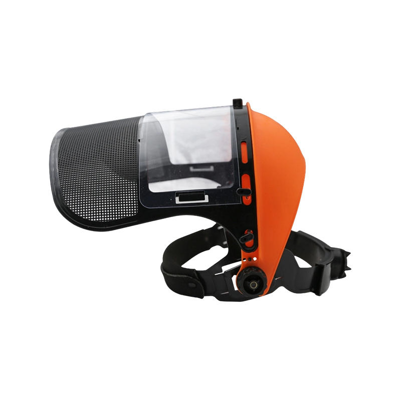 Dual-Shield PVC og Mesh Sikkerhetsvisir for skogbruk og klipping