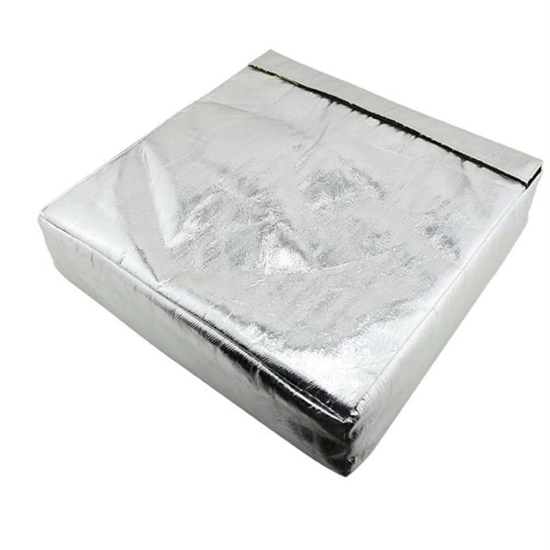 Varmereflekterende knepute for sveising av aluminiumsfolie