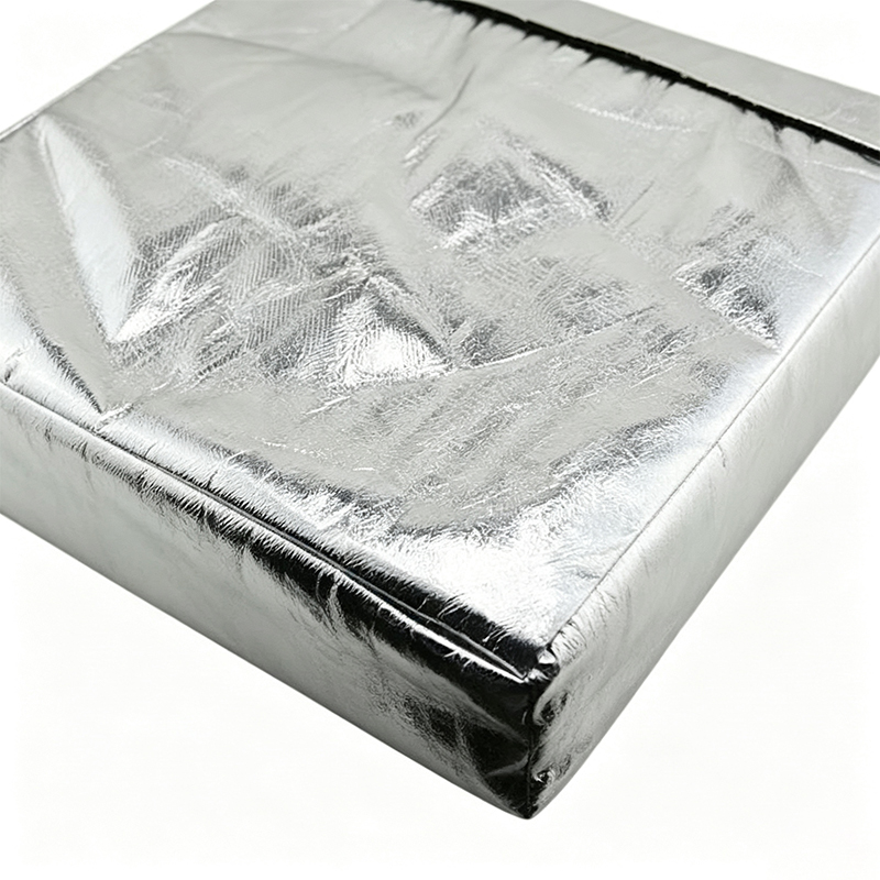 Varmereflekterende knepute for sveising av aluminiumsfolie