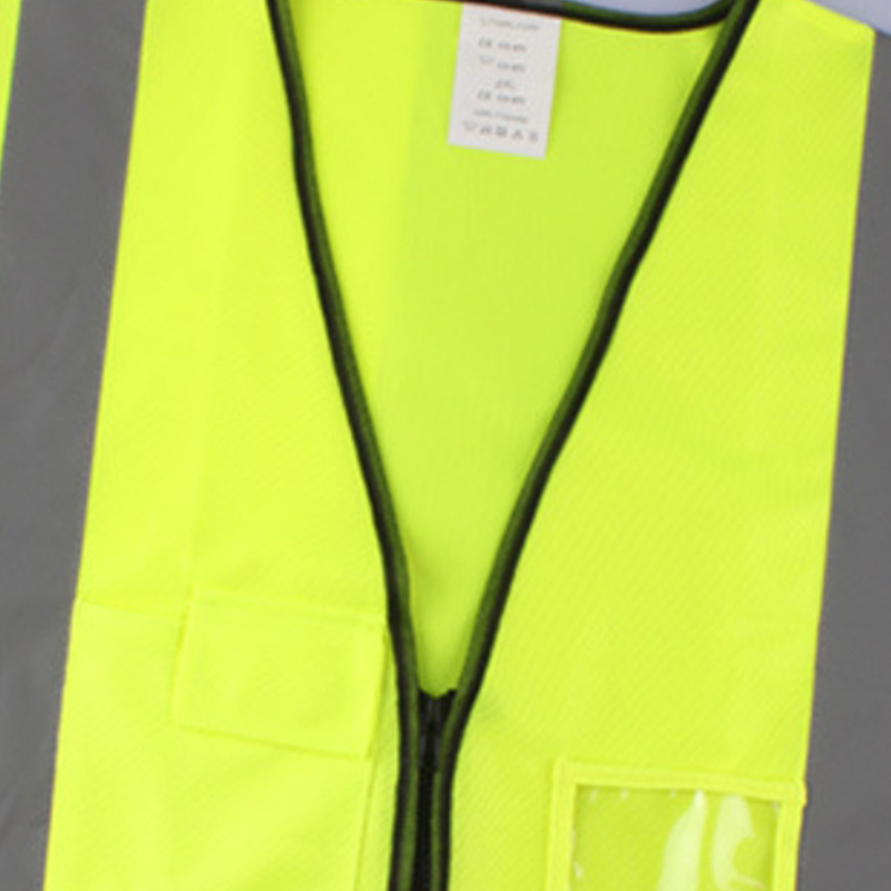 Sikkerhetsrefleksvest med høy synlighet