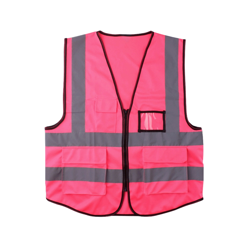 Sikkerhetsrefleksvest med høy synlighet