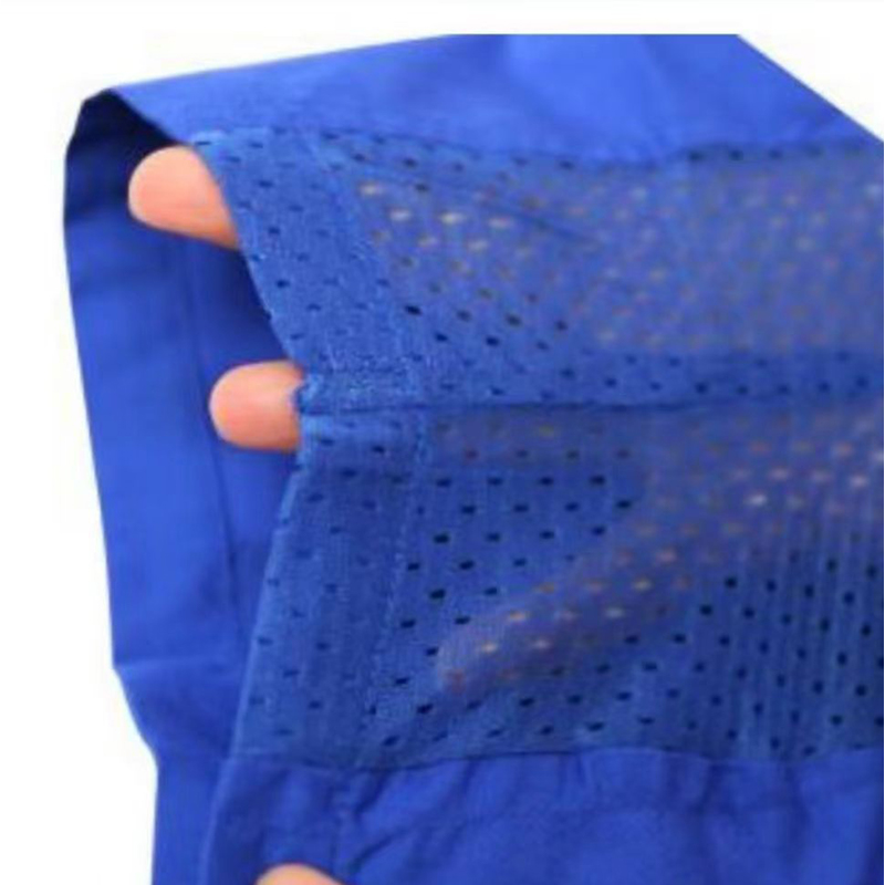 Kortermet sommerarbeidsdress-overallsett med mesh under armene