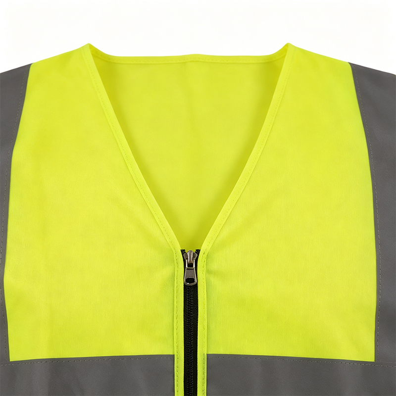 Sikkerhetsrefleksvest med høy synlighet
